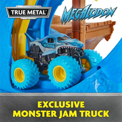 Monster Jam Megalodon Loop of Doom Stunt Playset