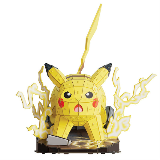 4D Build Pokemon Pikachu 3D Model Kit