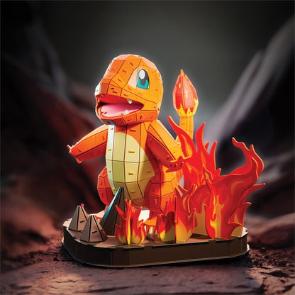 4D Build Pokemon Charmander 3D Model Kit