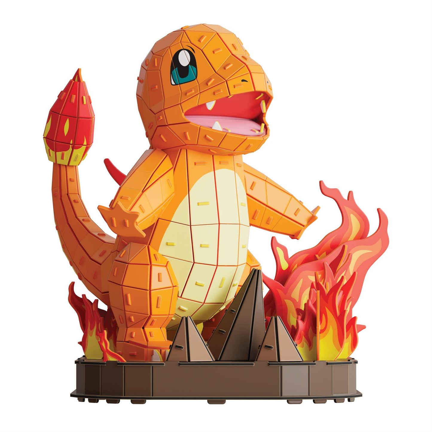4D Build Pokemon Charmander 3D Model Kit