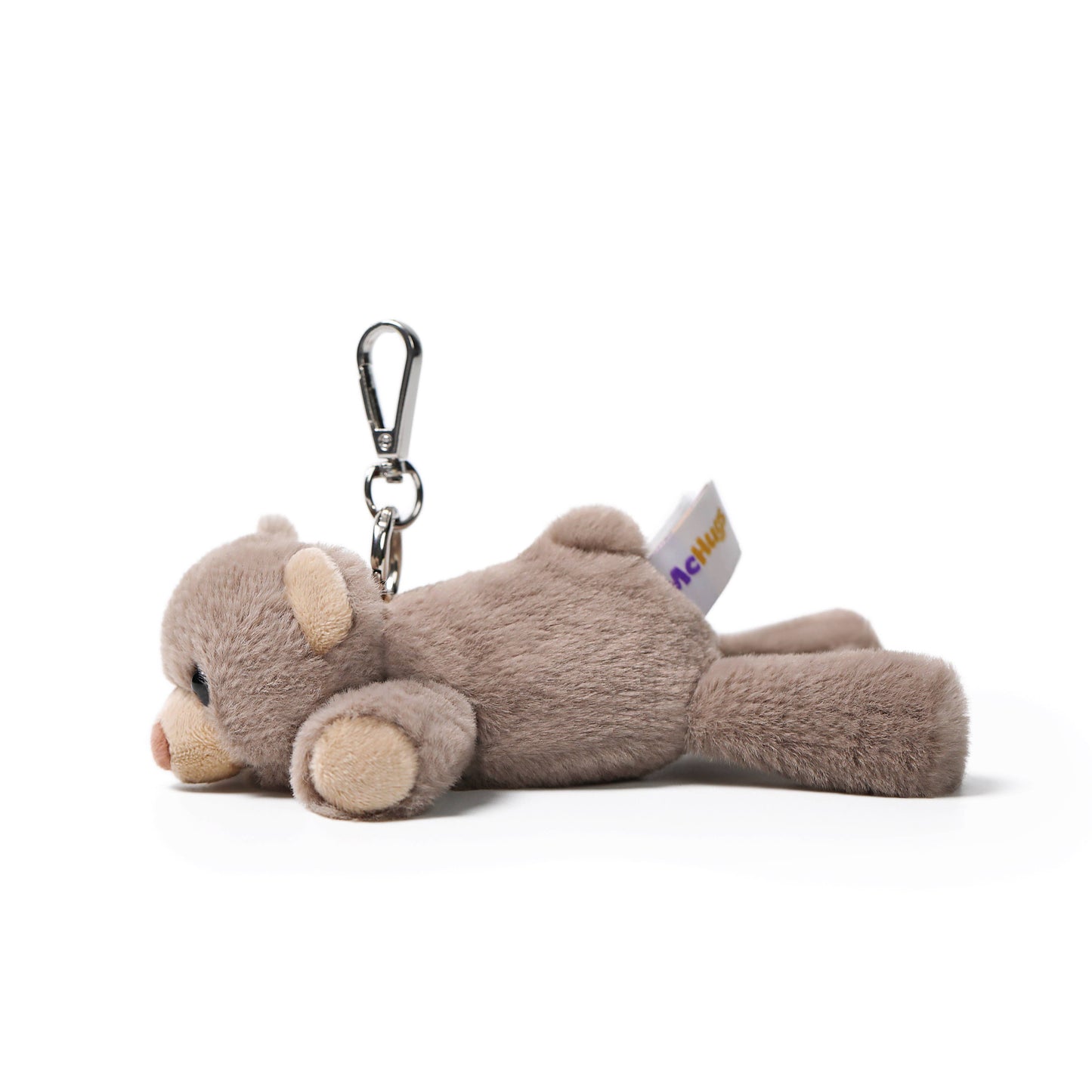 McHugs Lazy Bear Stuffed Animal Bag Charm