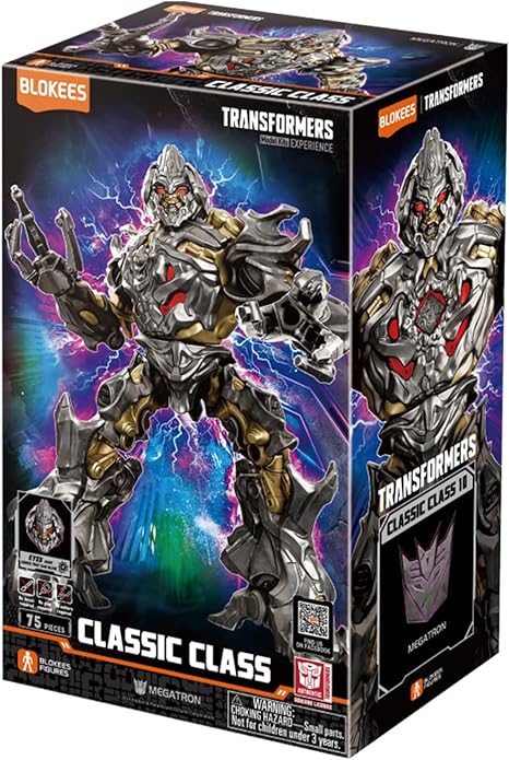 Blokees Figures | Megatron Transformers Classic Class Figure 10