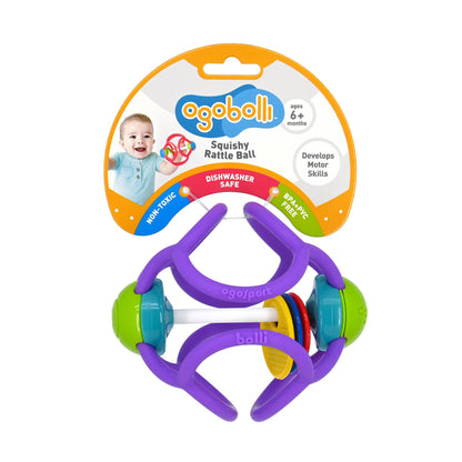 Ogobolli Rattle Ball-Purple