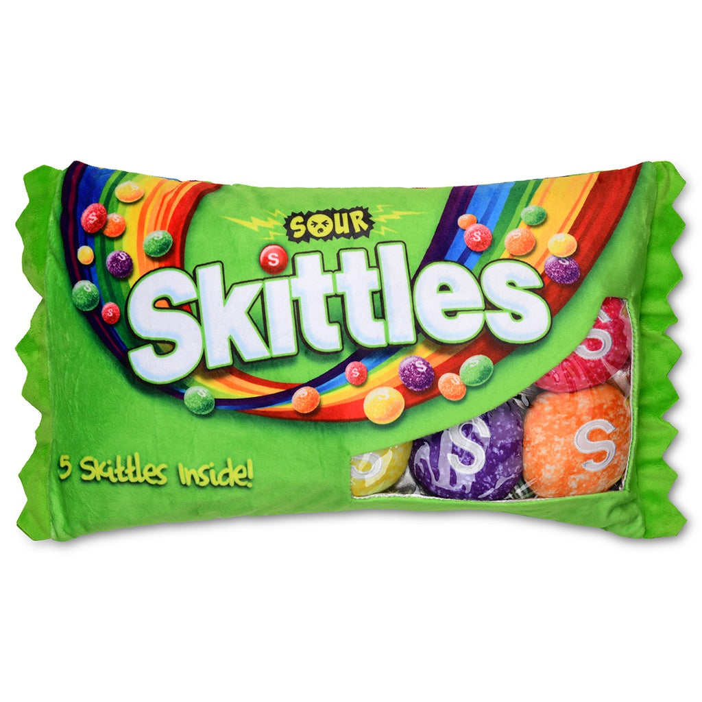 Sour Skittle Fleece Plush