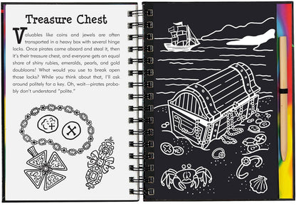 Scratch & Sketch Pirates Trace Along