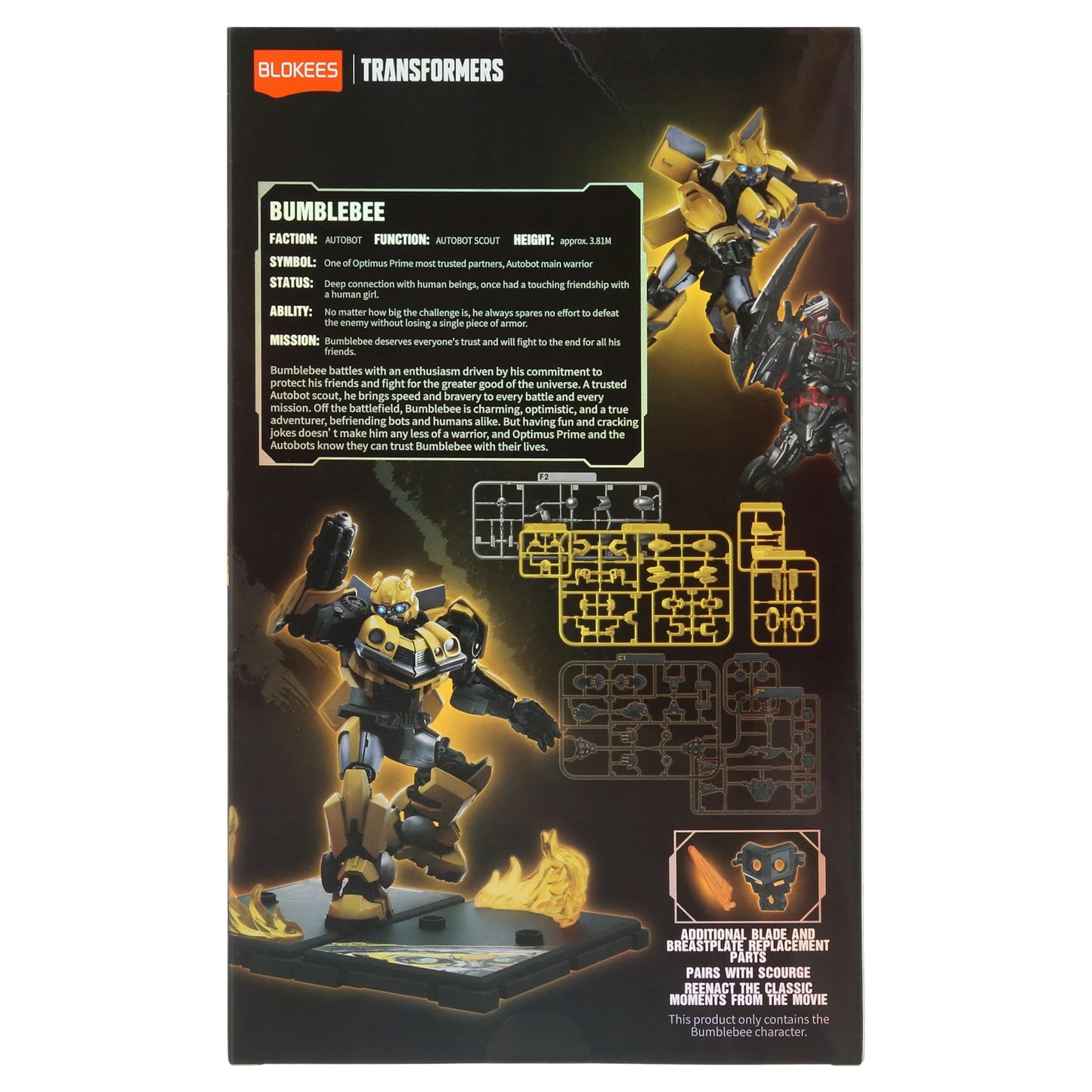 Blokees Figures | BumbleBee Transformers Classic Class Figure 02