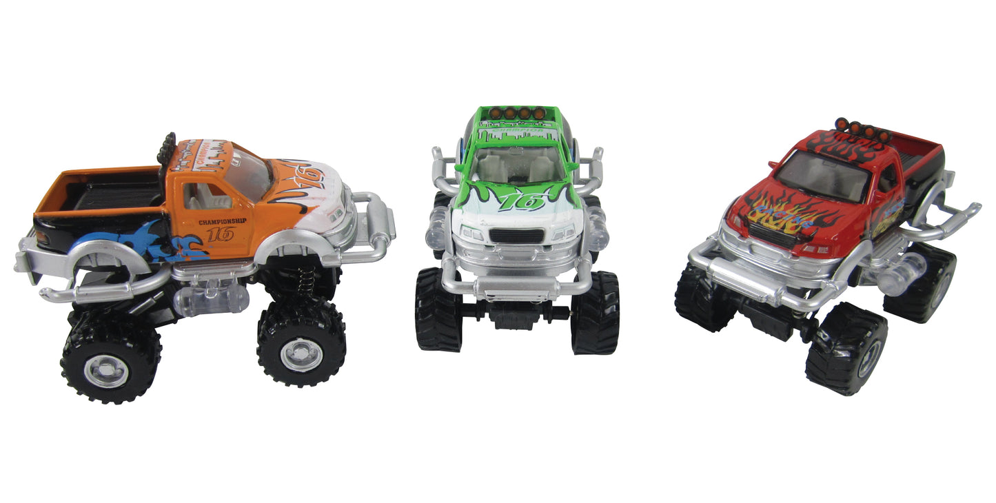 Pickup Truck Monster Wheels