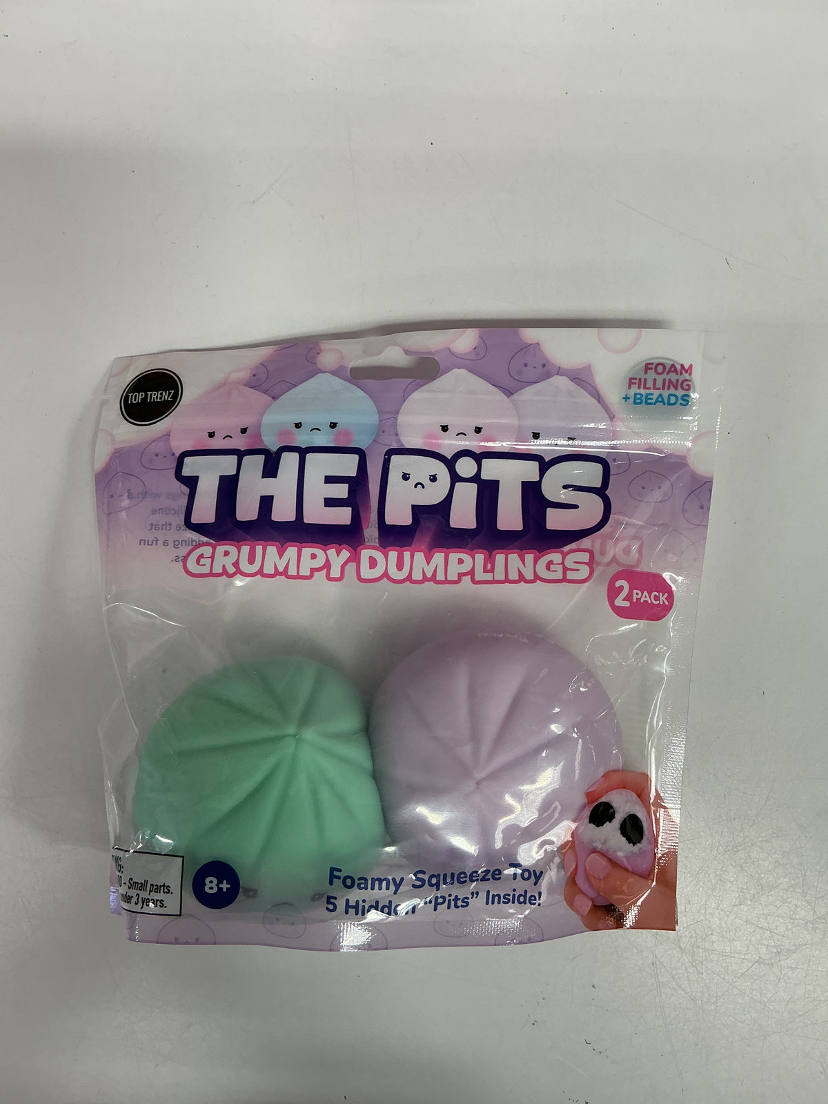 The Pits - Grumpy Dumpling Squishies