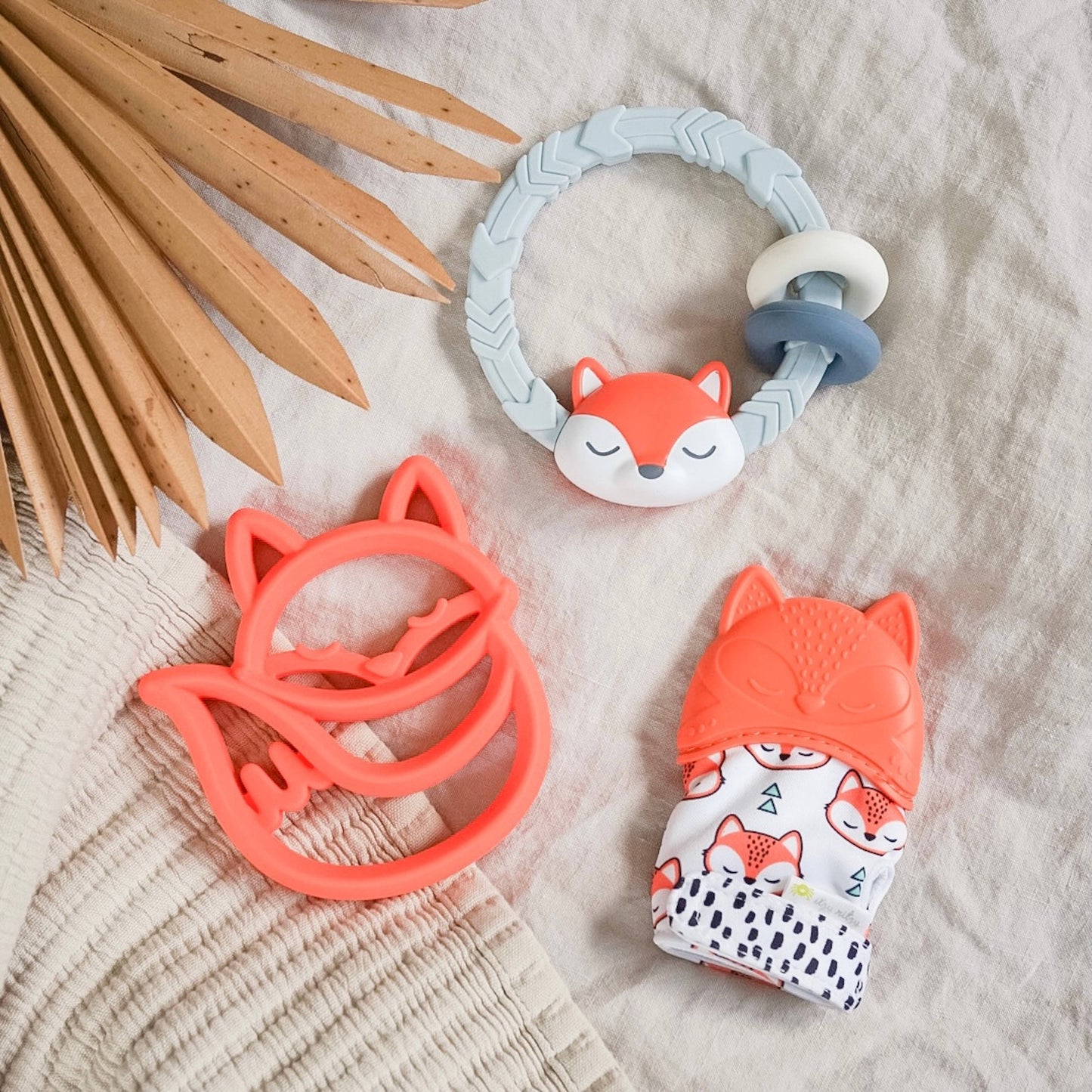 *NEW OPTIONS* Itzy Mitt™ Silicone Teething Mitts