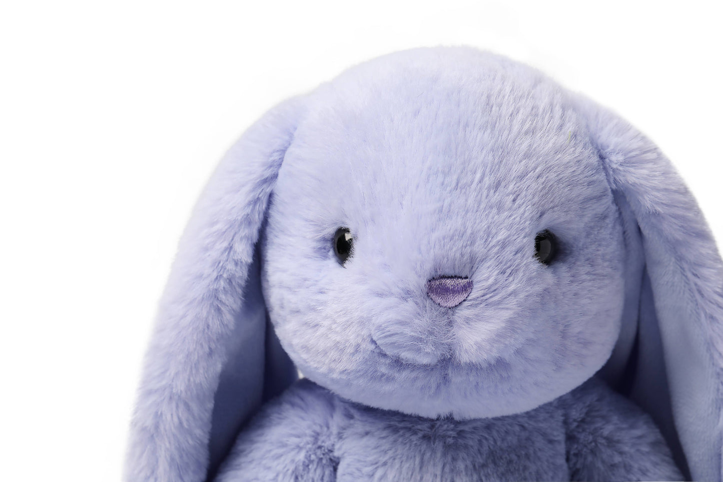 McHugs Iris Purple Smiling Rabbit Stuffed Animal