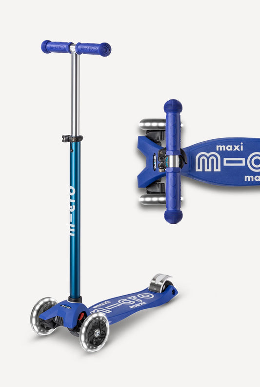 Maxi Led Blue White Scooter