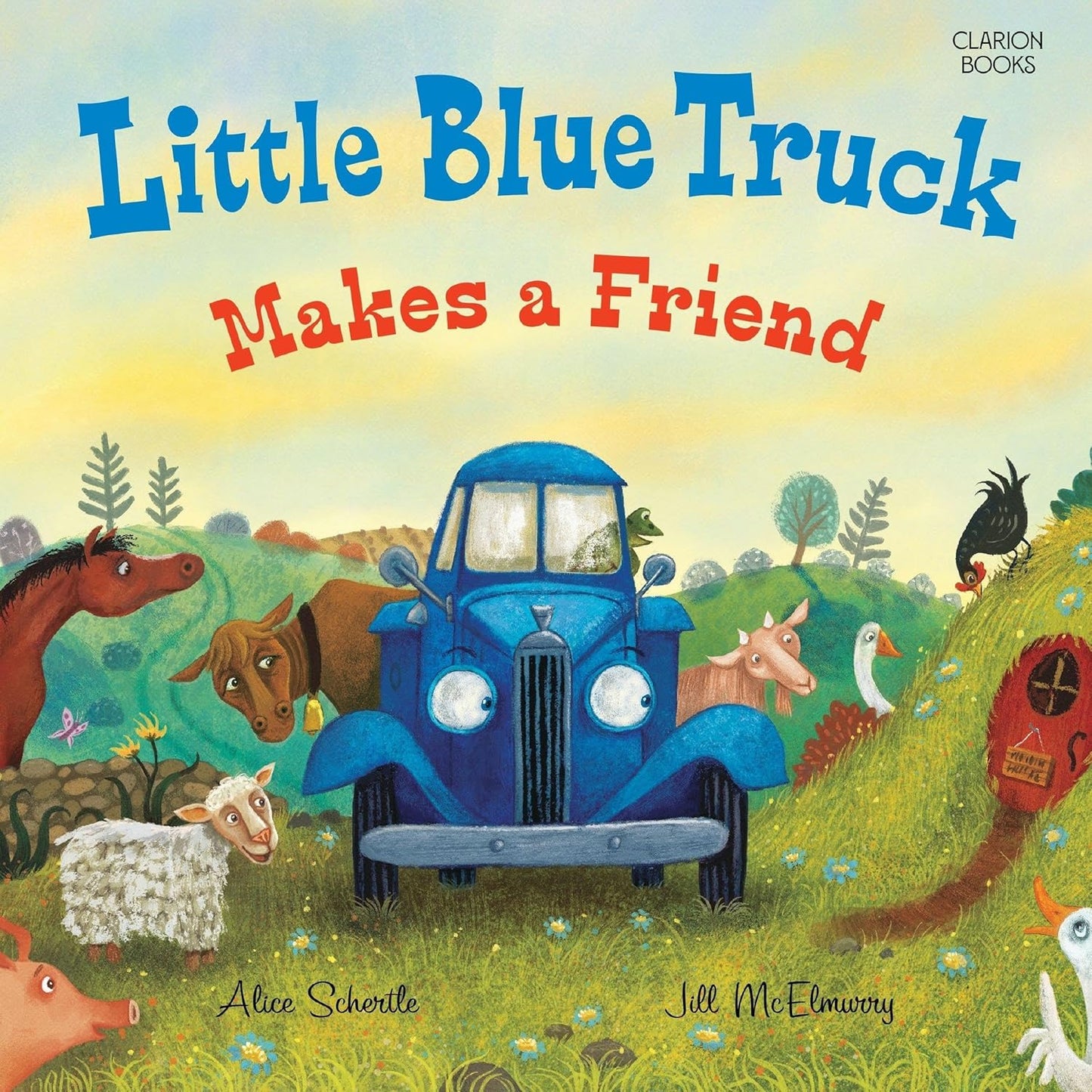 Little Blue Truck Makes A Friend