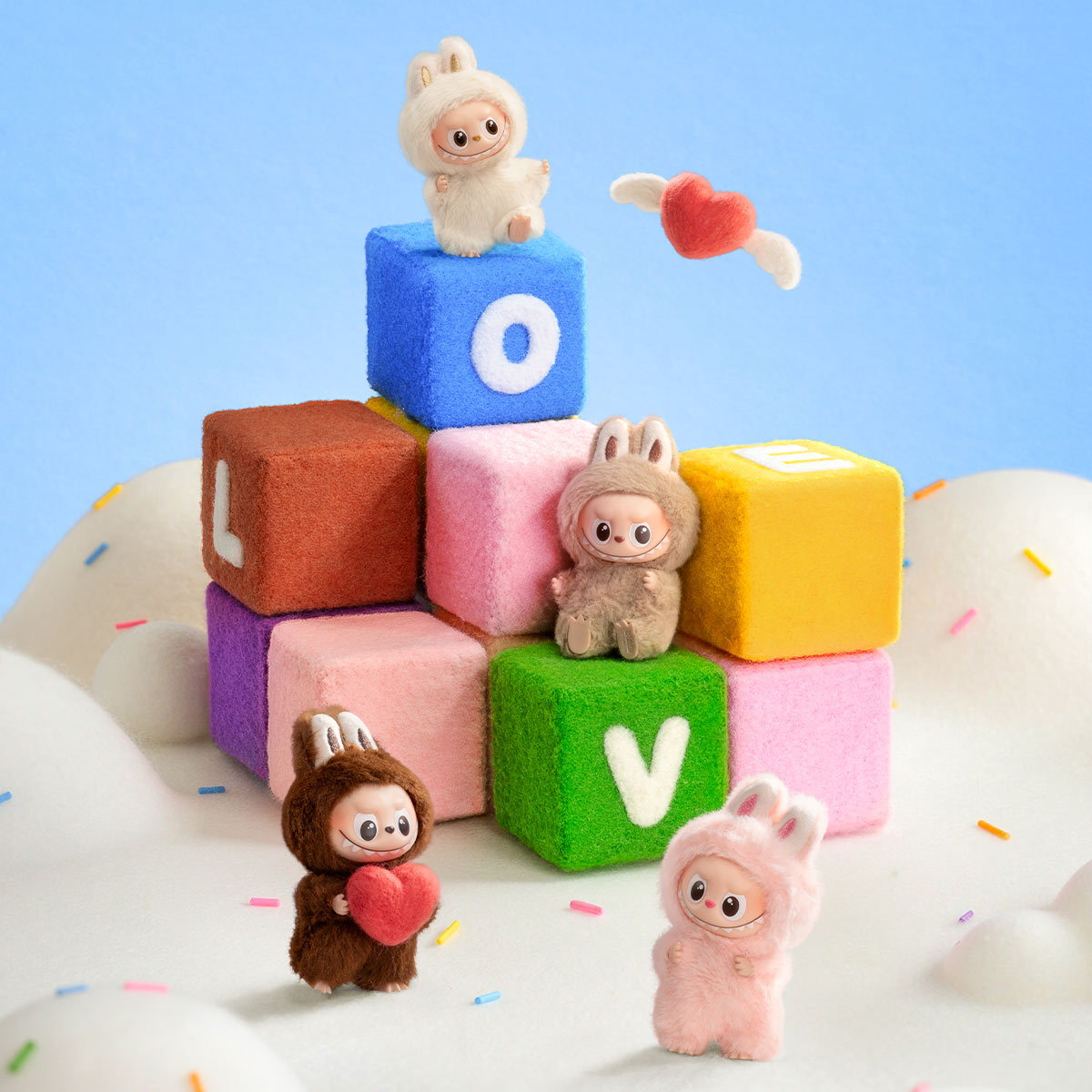 Labubu Pin For Love - The Monsters A - M