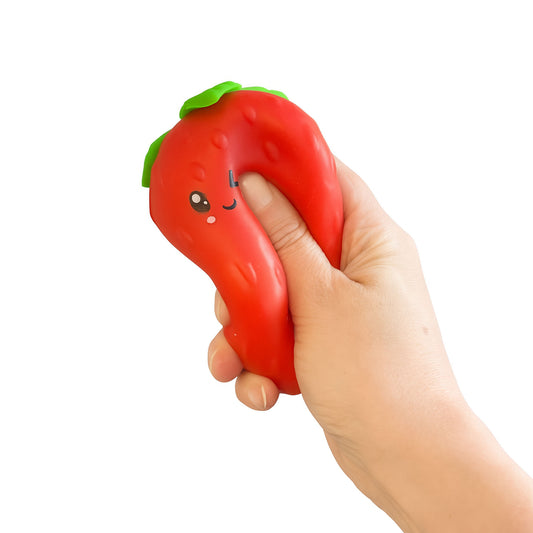 Squishy Strawberry Sensory Toy