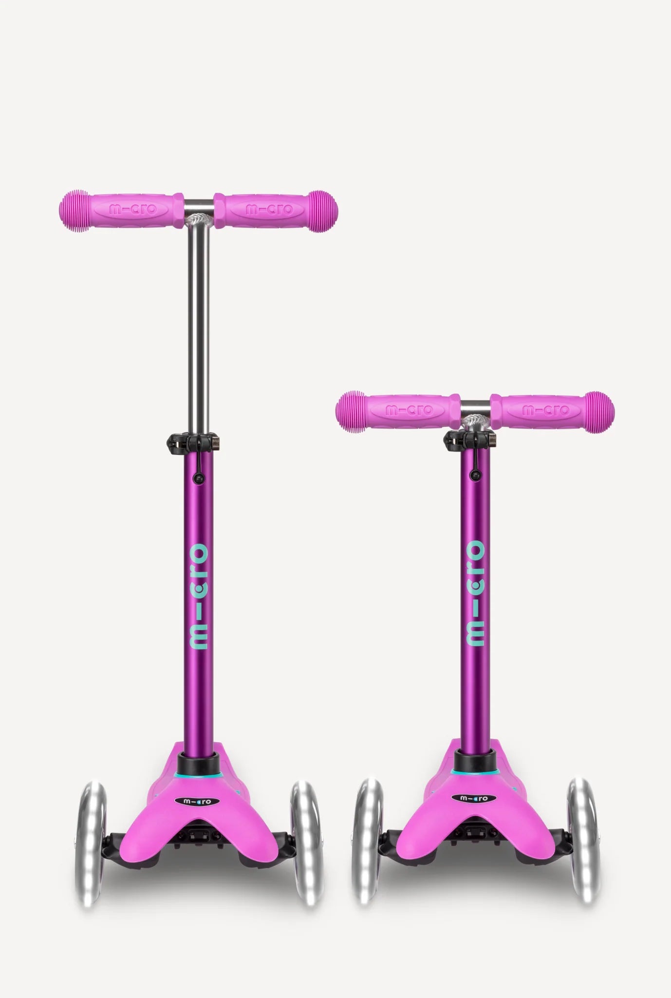 Mini Led Purple Scooter