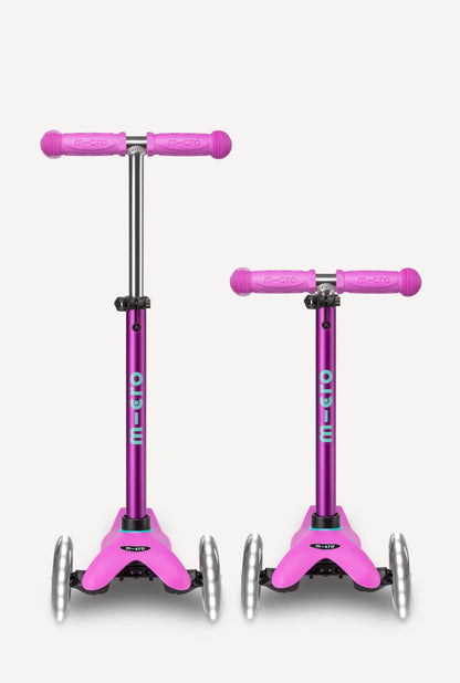 Mini Led Purple Scooter