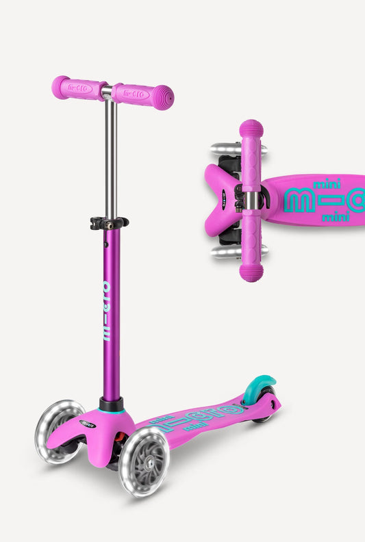 Mini Led Purple Scooter