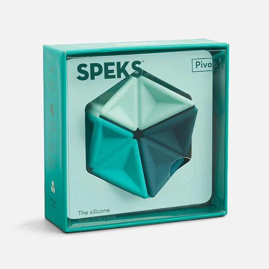 Speks Pivot Silicone Flexagon Assorted