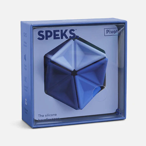 Speks Pivot Silicone Flexagon Assorted