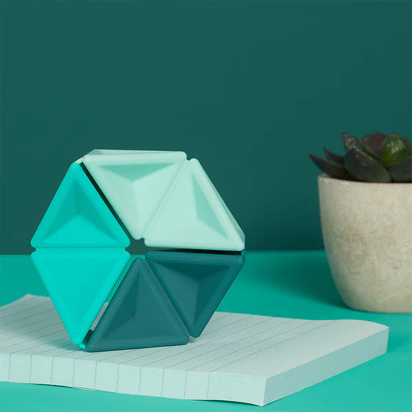 Speks Pivot Silicone Flexagon Assorted