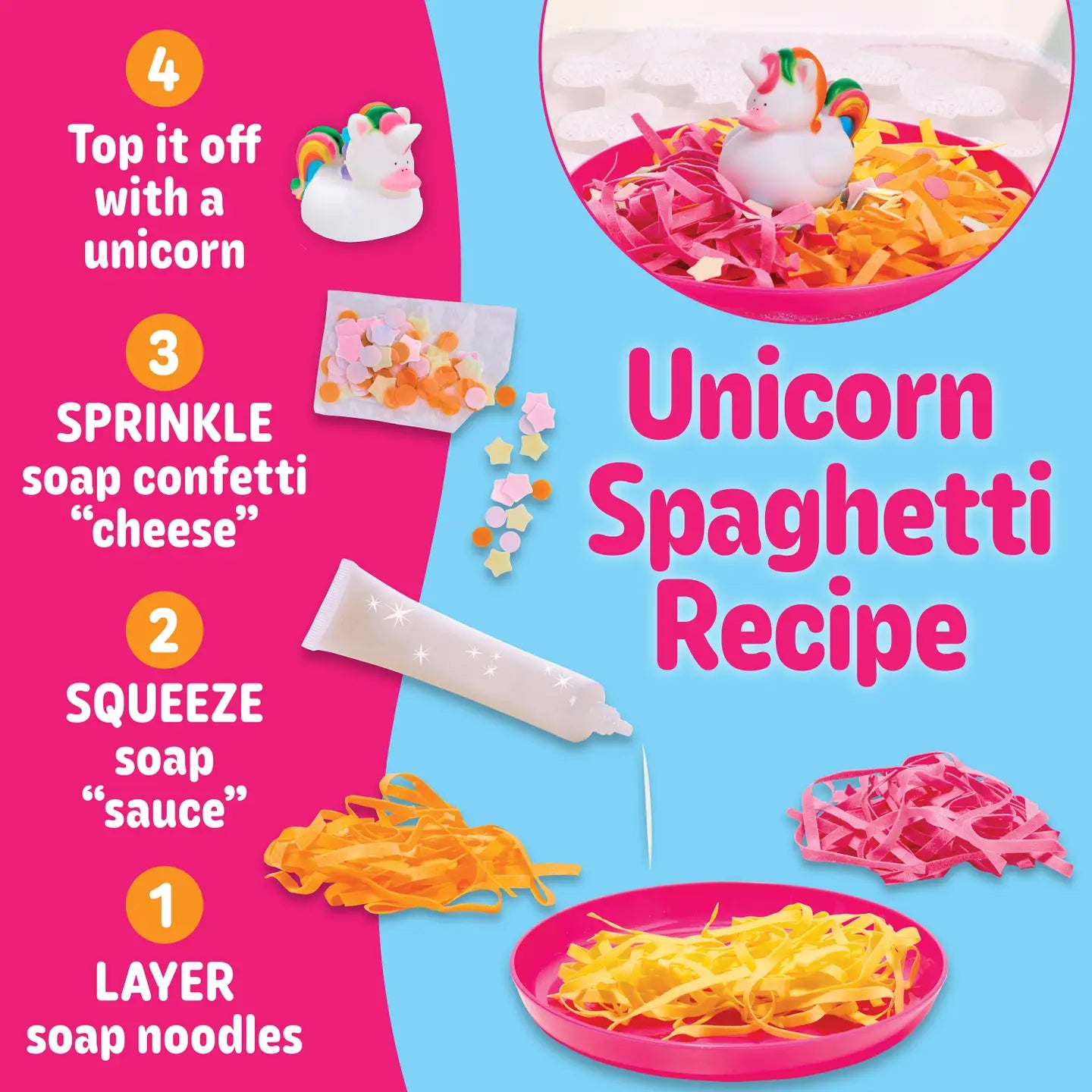 Soap Noodles Unicorn