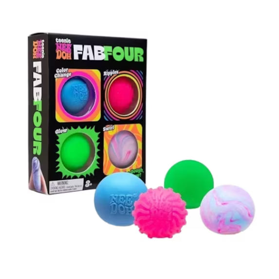 TEENIE FAB FOUR NEEDOH - MULTI PACK