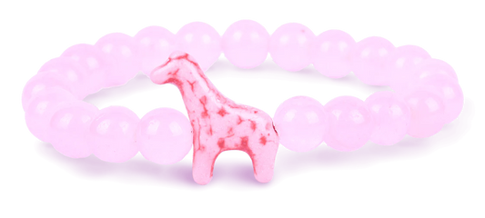 Pink Giraffe Bracelet