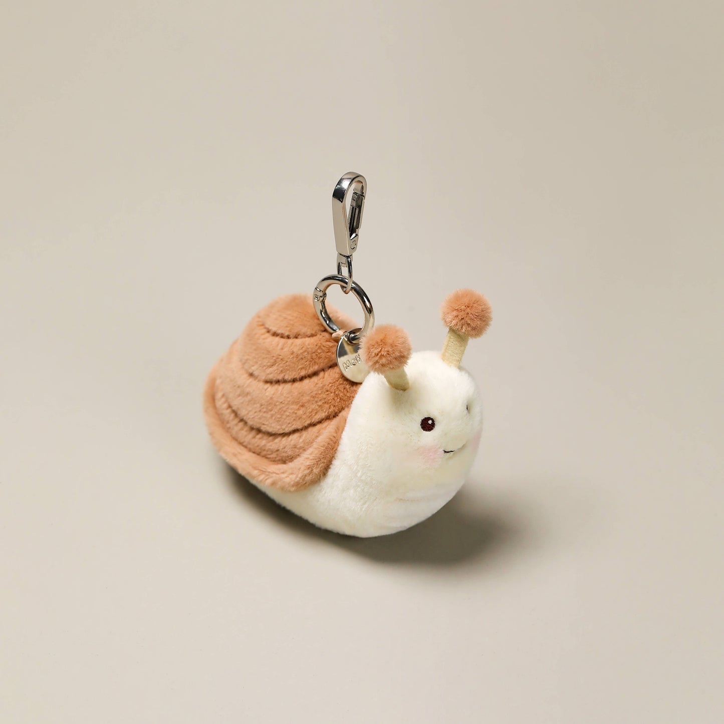 McHugs Gari Snail Insect Stuffed Animal Bag Charm