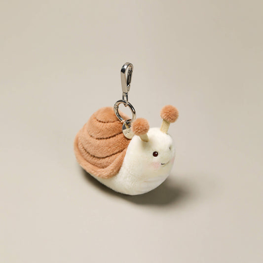 McHugs Gari Snail Insect Stuffed Animal Bag Charm