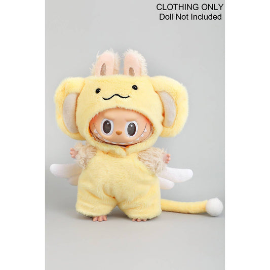 FURRY WINGED TWO PIECE LABUBU OUTFIT ONLY