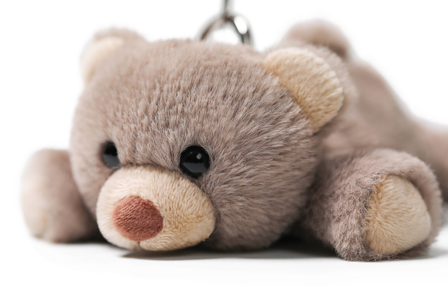 McHugs Lazy Bear Stuffed Animal Bag Charm