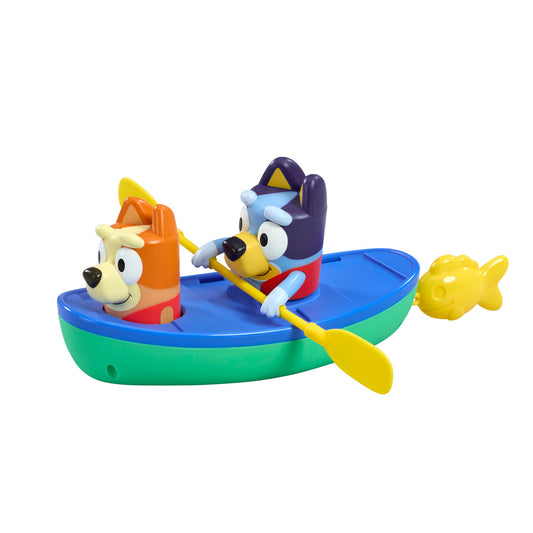 Bluey Paddling Canoe
