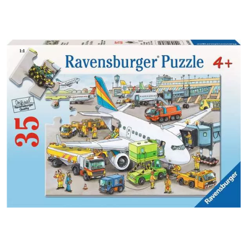 Busy Airport 35 Pc Puzzle