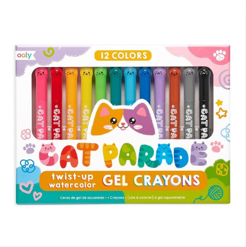 Cat Parade Gel Crayons