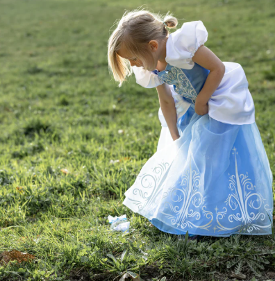 Once Upon a Princess Cinderella Dress Size 5-6