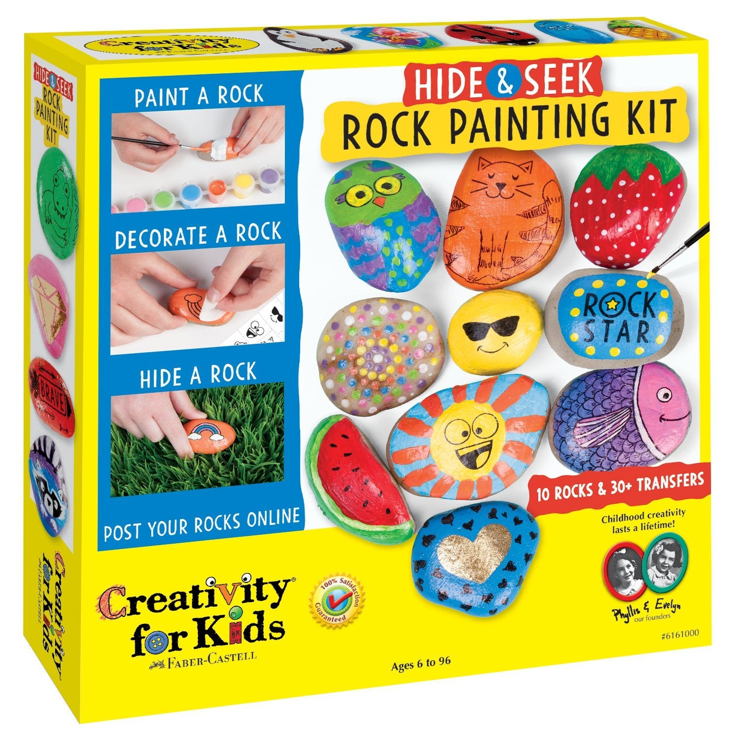 Hide Seek Rock Painting