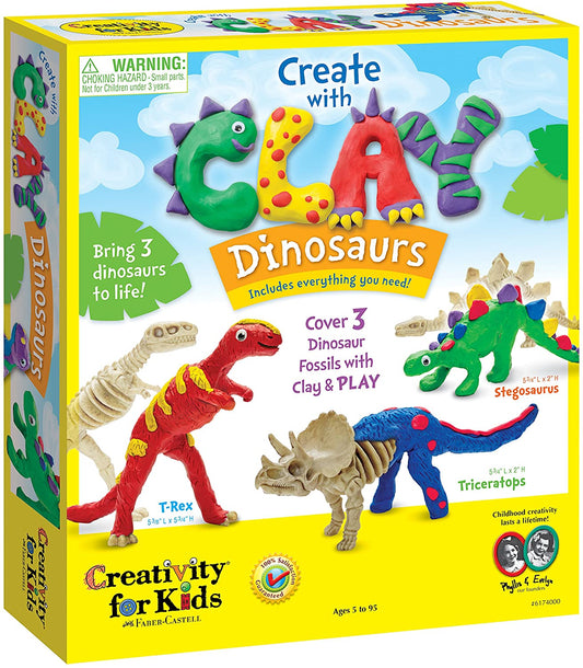 * Create with Clay Dinosa