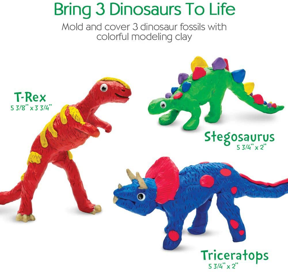 * Create with Clay Dinosa