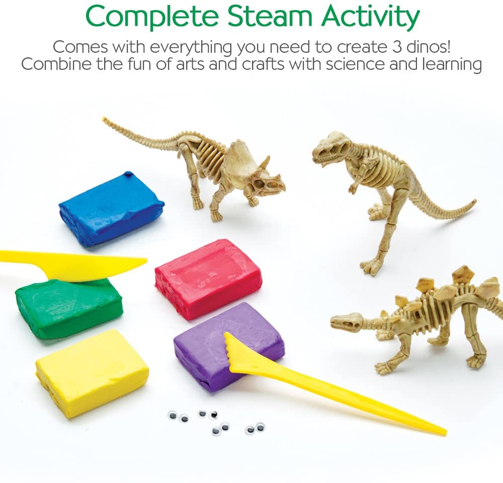 * Create with Clay Dinosa