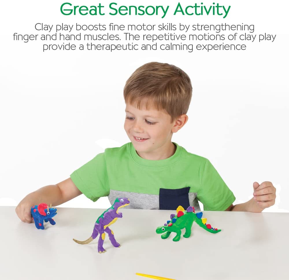 * Create with Clay Dinosa