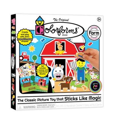 Colorforms Play Set - Farm (6ct)