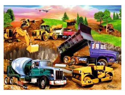 Construction Crowd 60 Pc