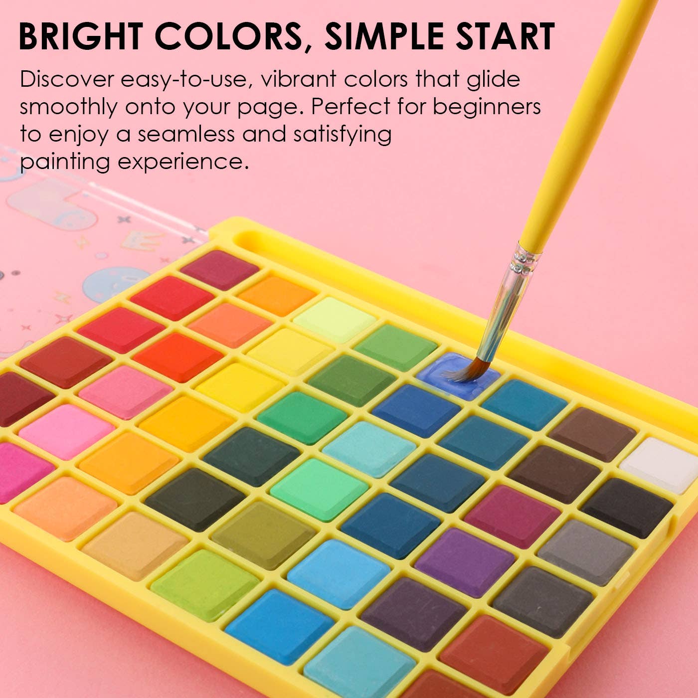 All-In-One Watercolor Set of 48