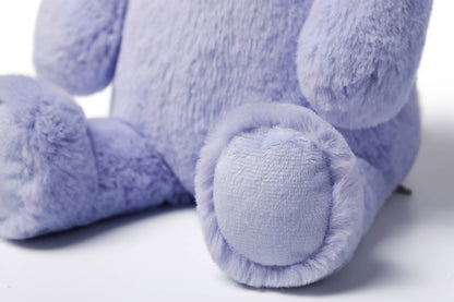 McHugs Iris Purple Smiling Rabbit Stuffed Animal