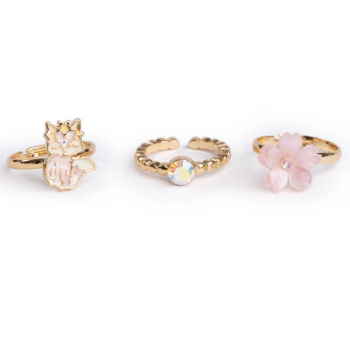 Boutique Foxy Floral Ring Set