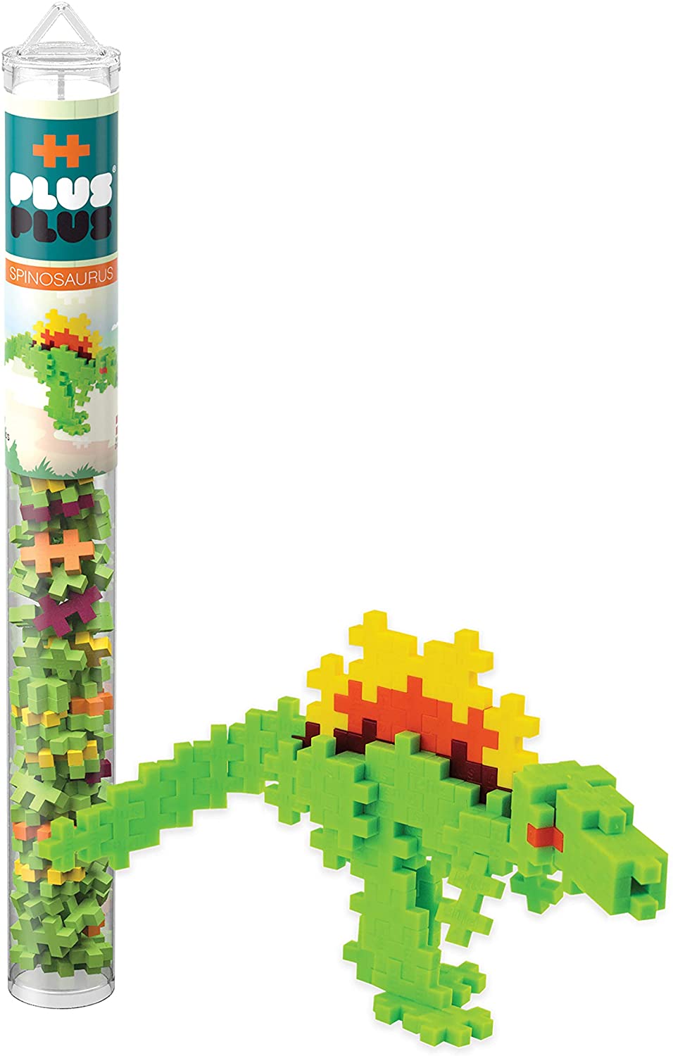 Plus Plus Tube Spinosaurus