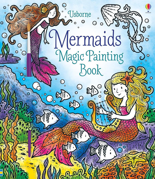 Mermaids Magic Painting Book PB
