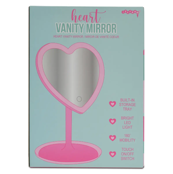 Heart Vanity Mirror