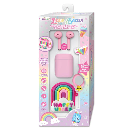 Love Beats Rainbow Ear Buds