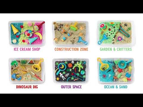 Sensory Bin Ocean and San